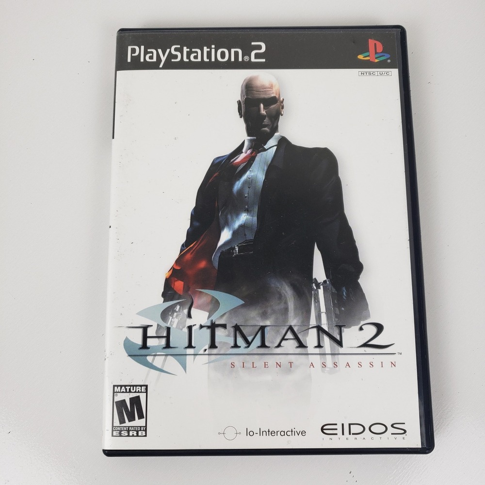 Hitman 2 Silent Assassin Sony PlayStation 2 PS2 Game SLUS-20374 Eidos NTSC U/C